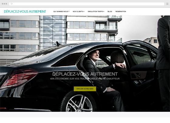 Créer un site pour un chauffeur indépendant