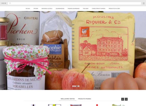 Créer un site pour épicerie bio